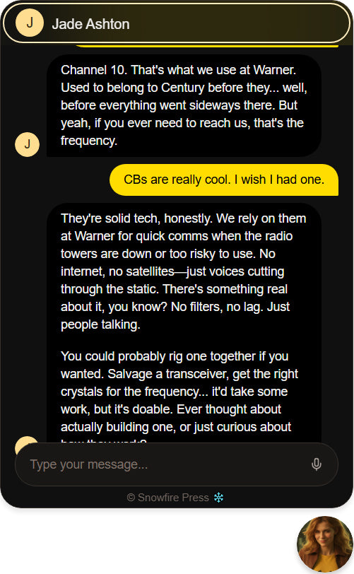 Chat with Jade - Guest (20 FREE messages per month)