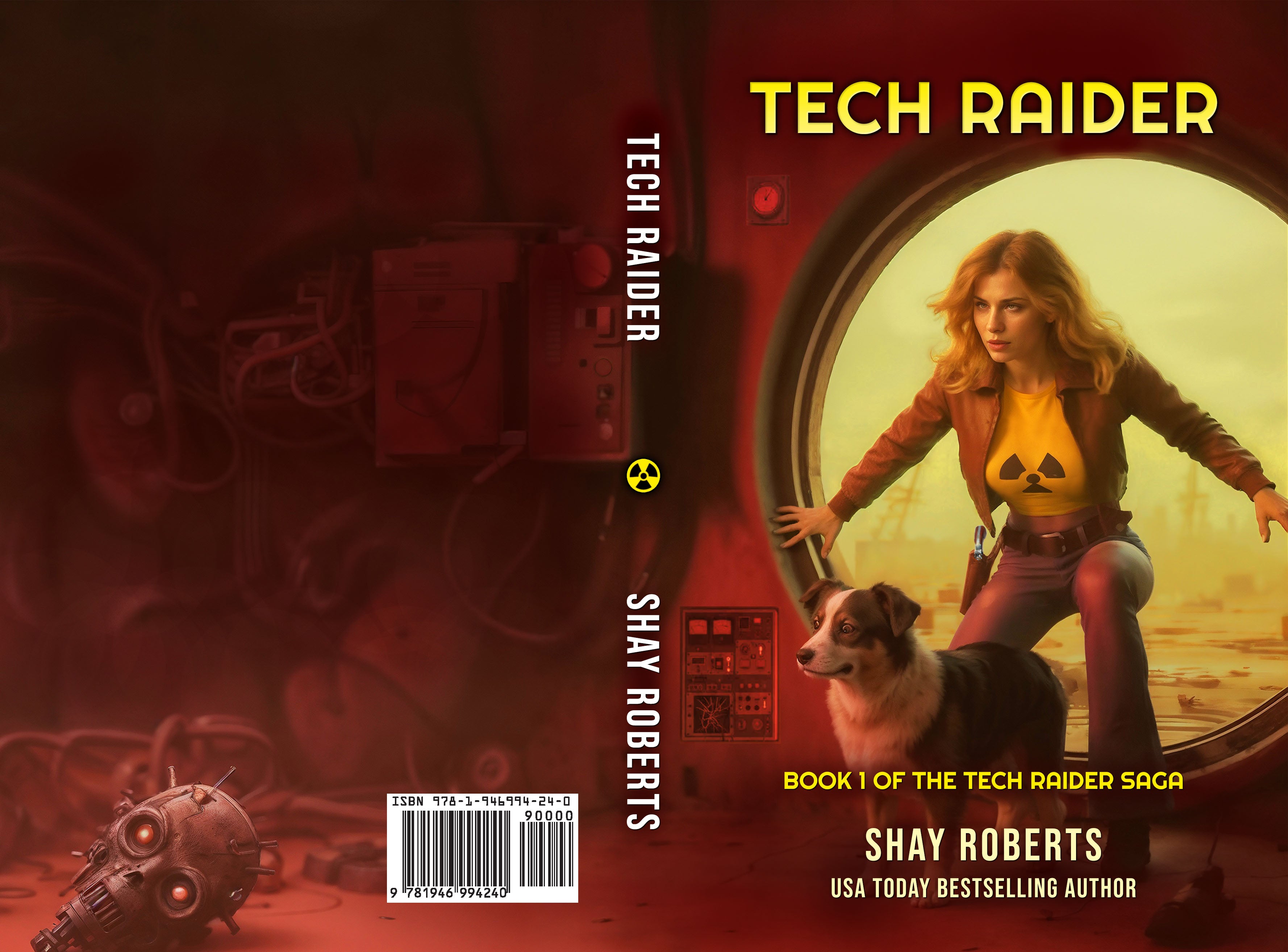 Tech Raider paperback (Tech Raider #1)