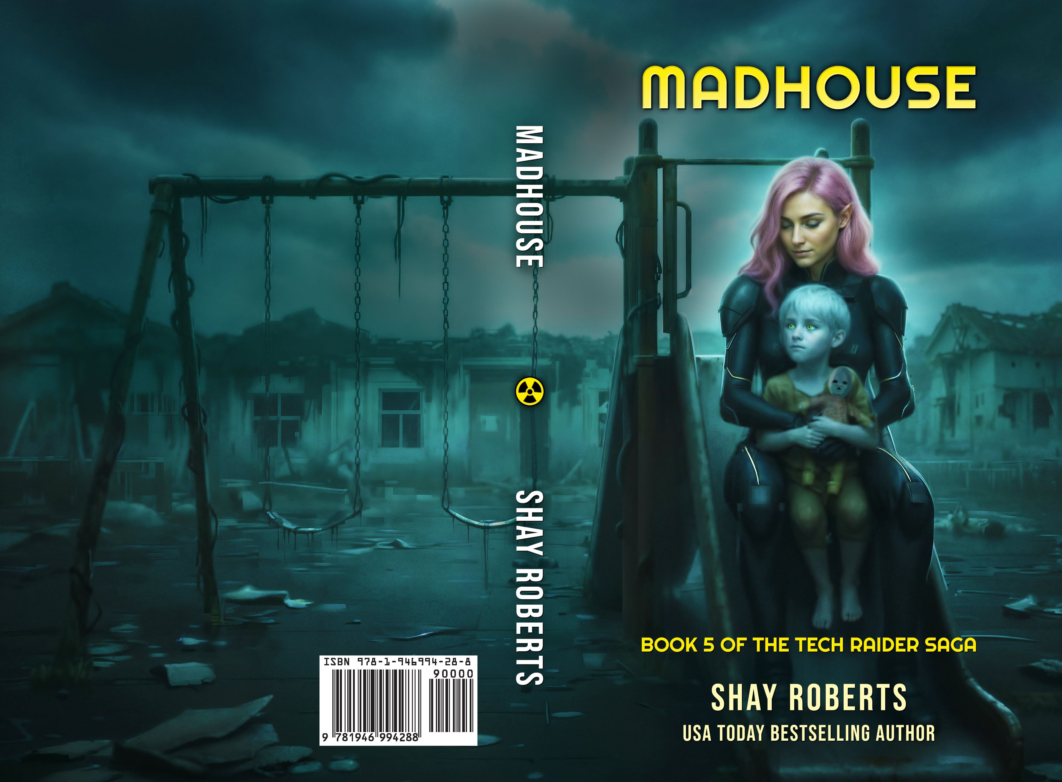 Madhouse paperback (Tech Raider #5)